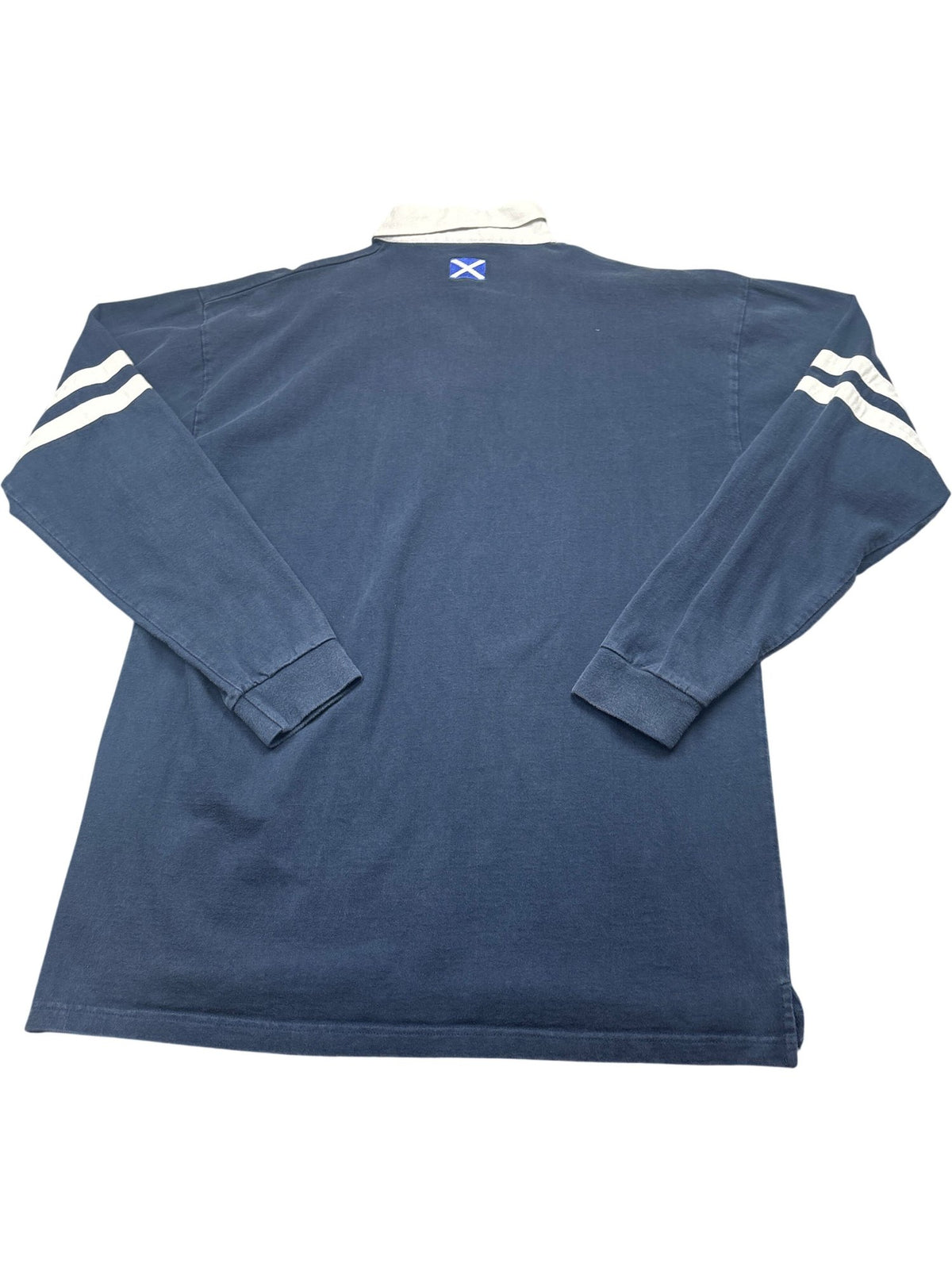 Vintage Navy Rugby Nations Long Sleeve Top 90s (XXL)