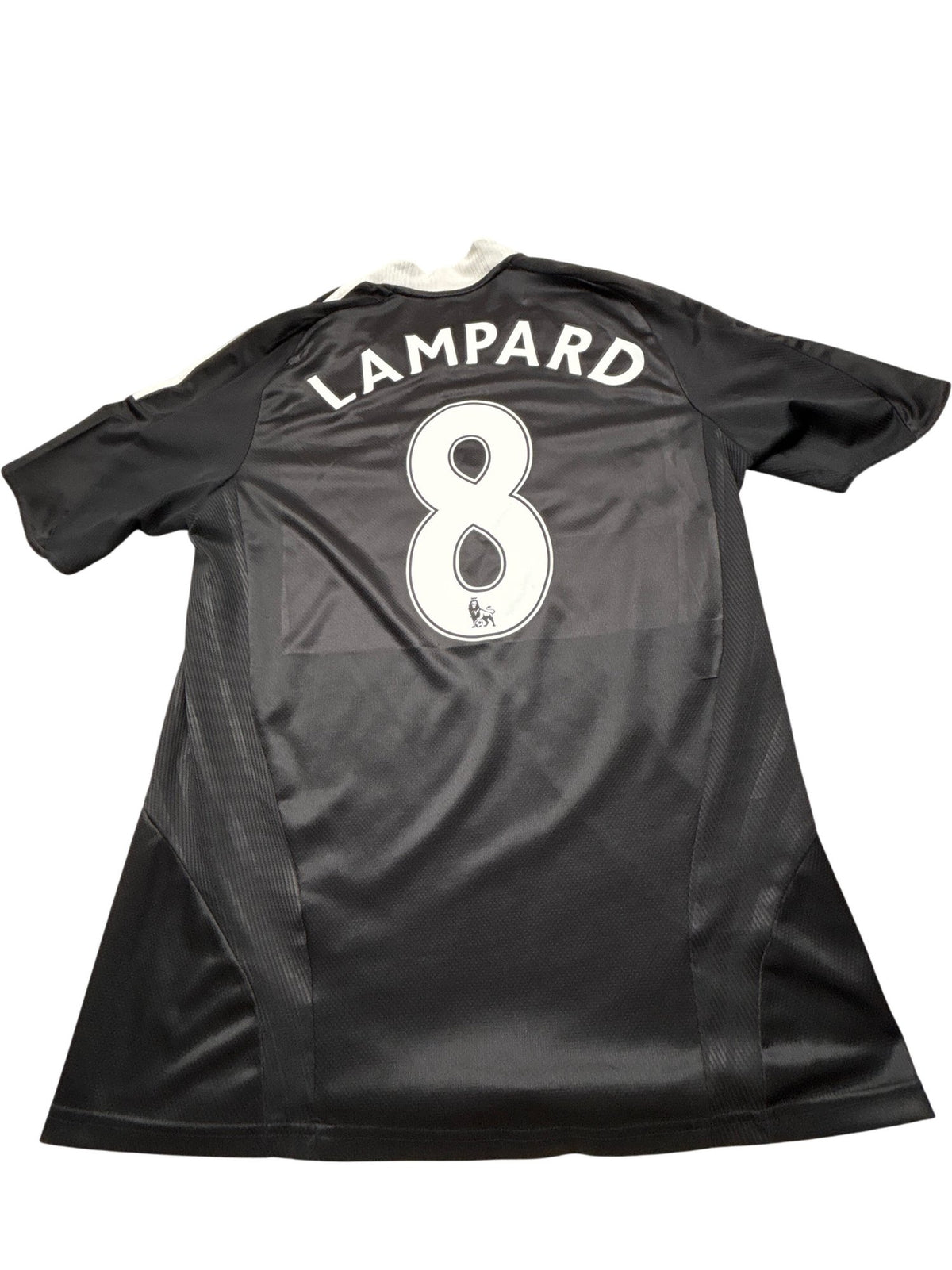 Vintage Black Adidas Chelsea Jersey Lampard (L)