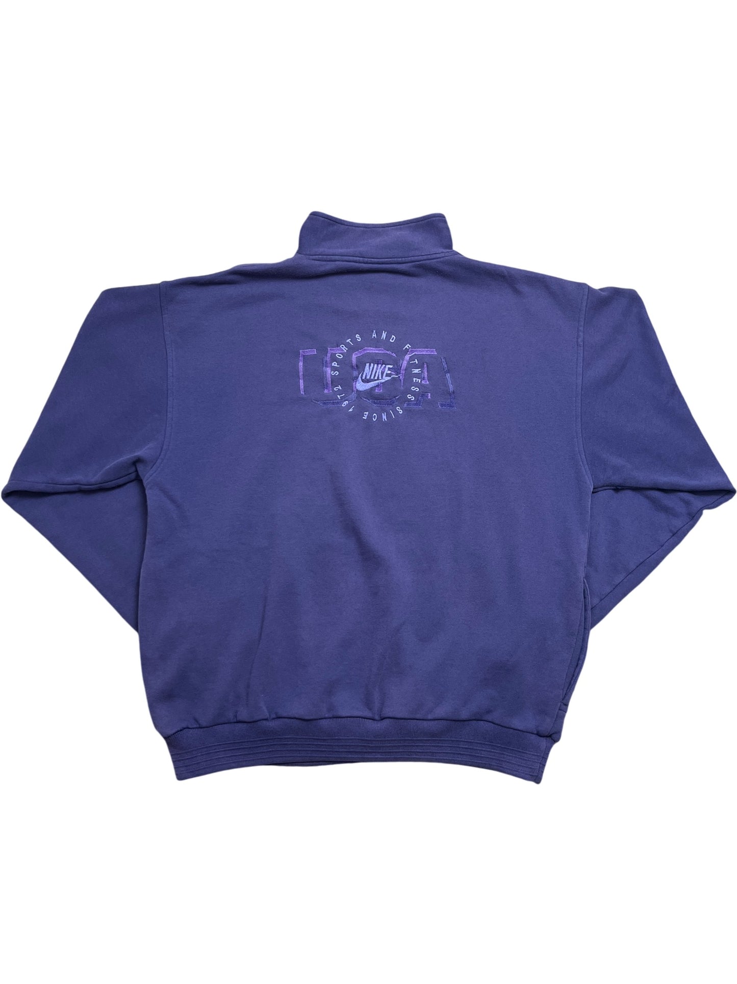 Vintage Purple Nike Halfzip Sweatshirt (M)