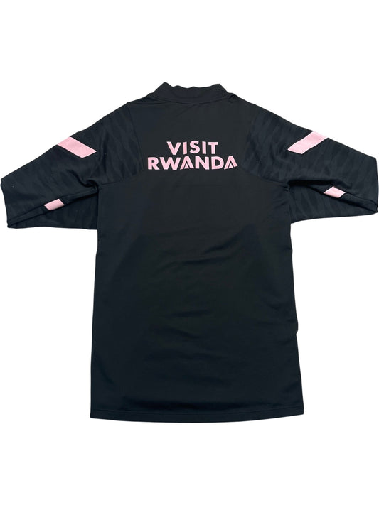 Vintage Black Nike Training Top PSG 2000s (XS)