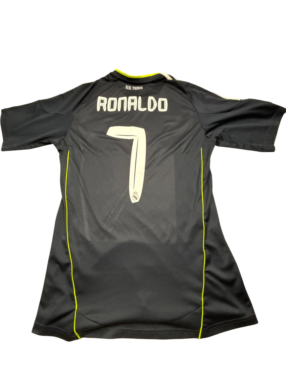 Vintage Navy Adidas Real Madrid Jersey Ronaldo 7 2010s (M)