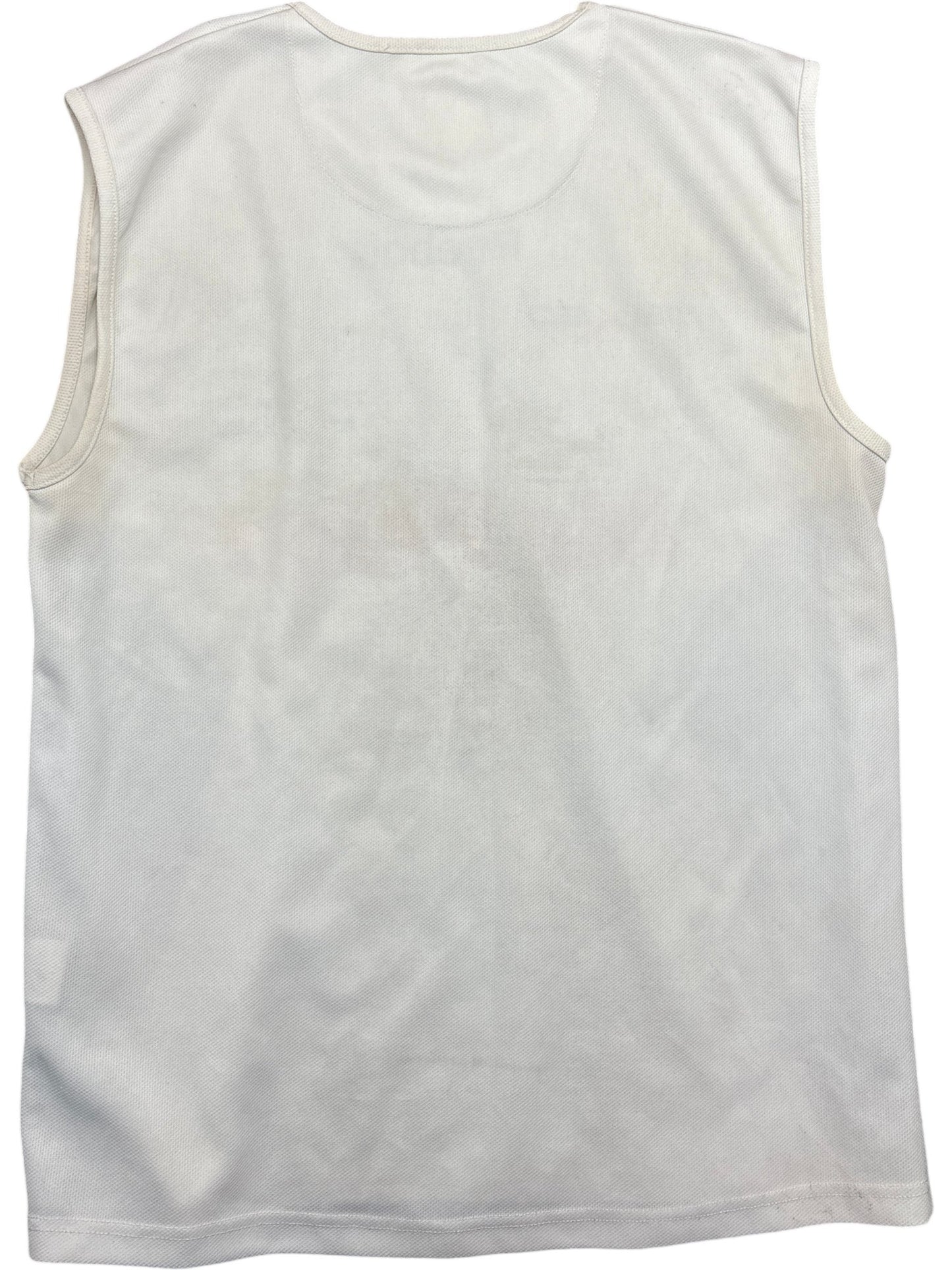 Vintage White Reebok Sports Tank The Sharks Academy (XXL)