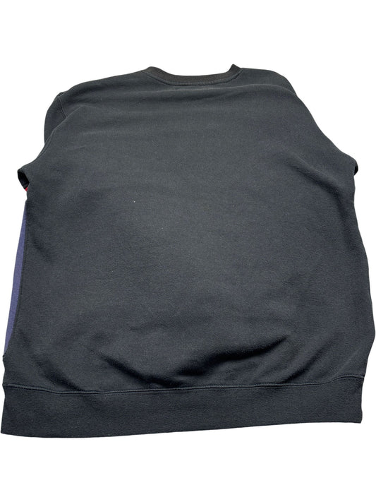 Vintage Black Kappa Crewneck Sweatshirt 90s (M)