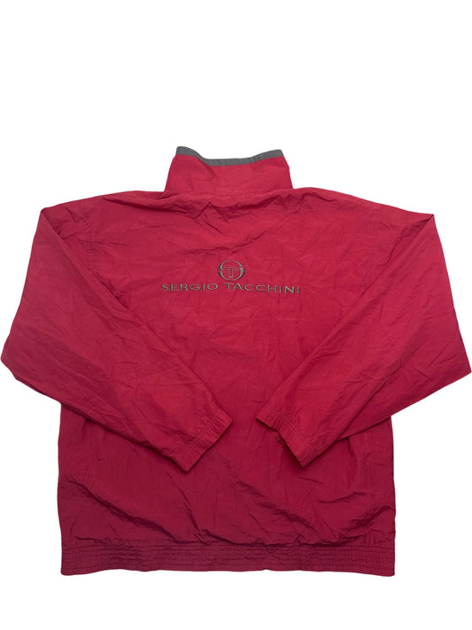 Vintage Red Sergio Tacchini Track Jacket (L)