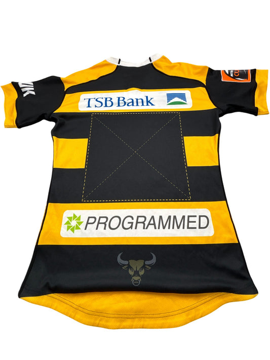 Vintage Yellow Canterbury Rugby Jersey Taranaki (XXL)