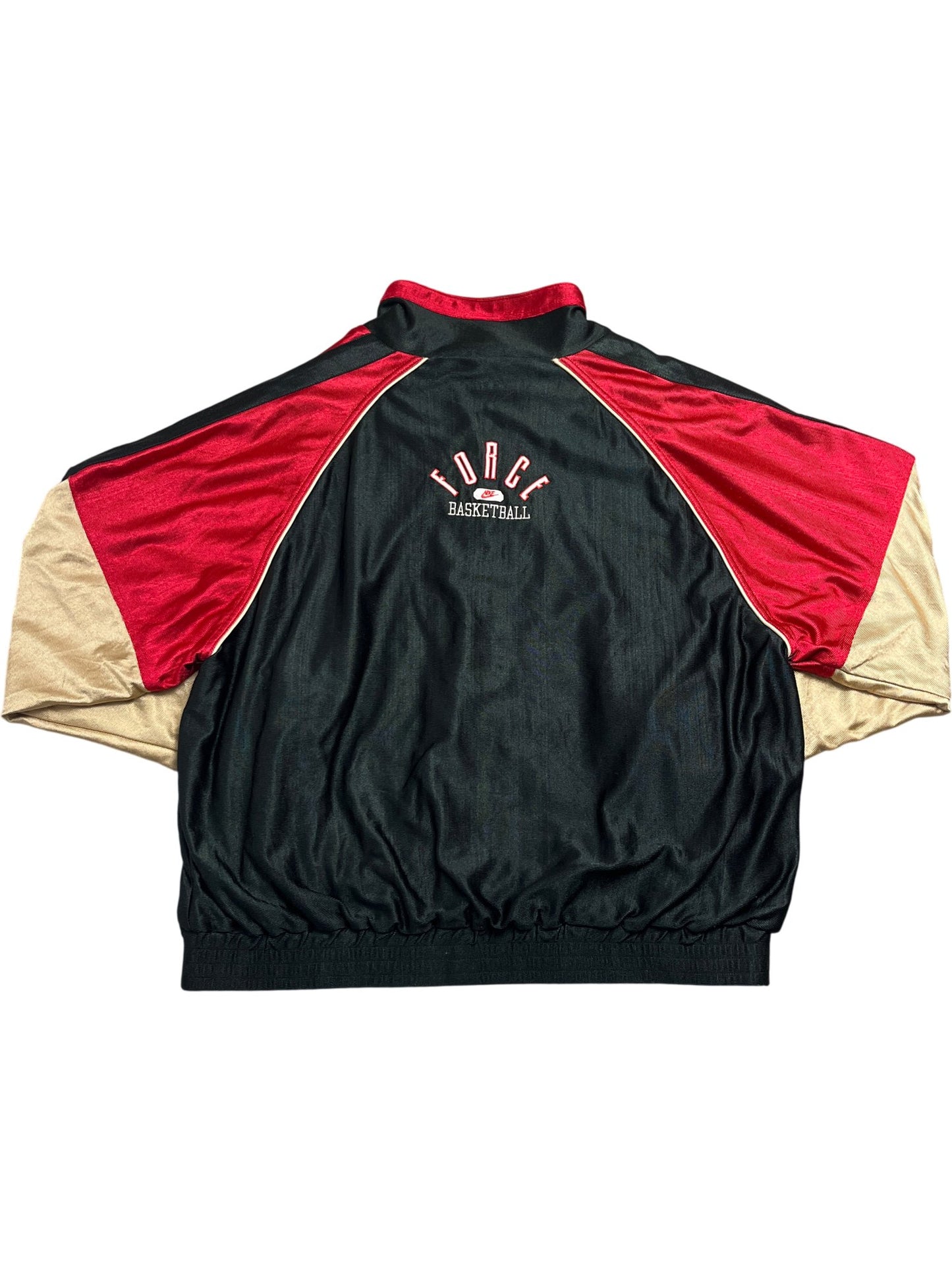 Vintage Black Nike Track Jacket Brixton Top Cats 90s (L)