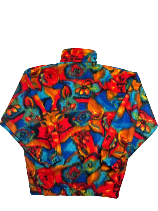 Vintage Multi Whack Vintage Fleece Jacket (L)