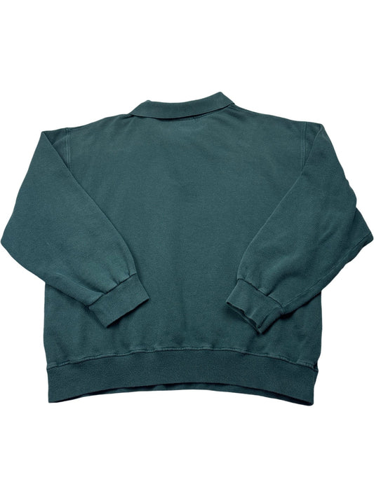 Vintage Green Kappa Crewneck Sweatshirt 90s (L)