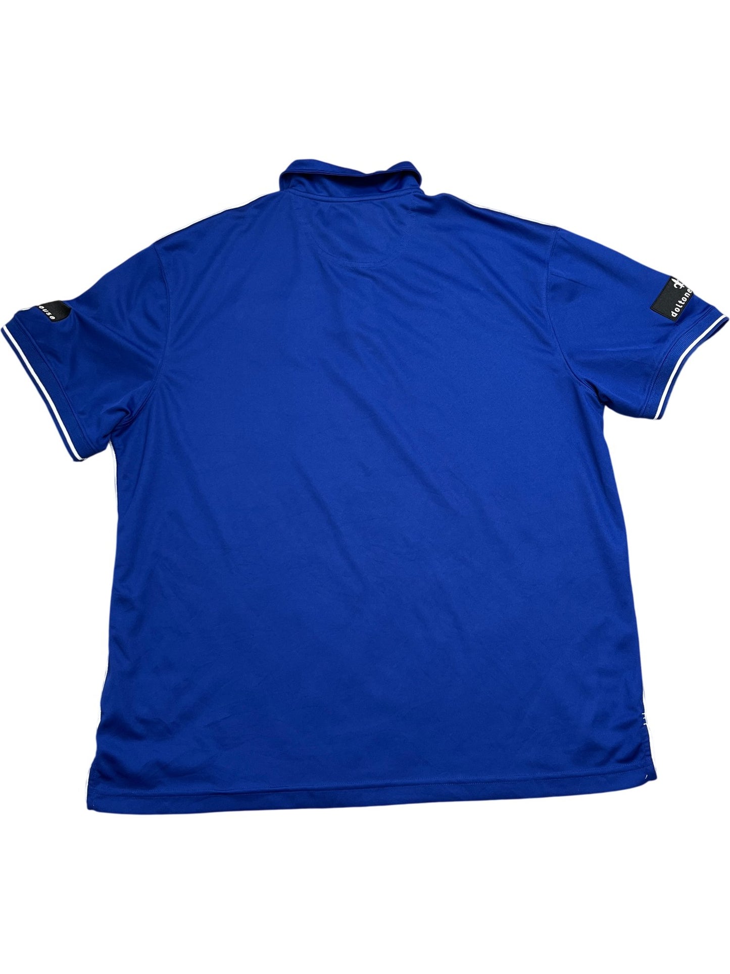 Vintage Blue Canterbury Rugby Polo Shirt Bulldogs (XL)