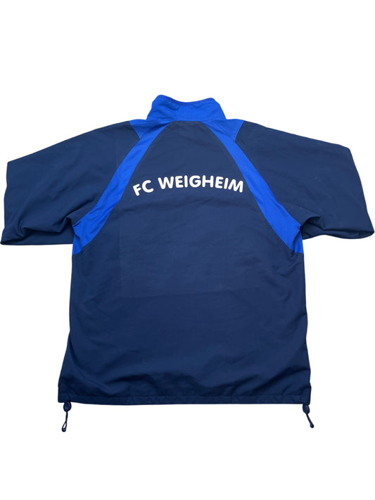 Vintage Blue Adidas Track Jacket FC Weigheim (L)