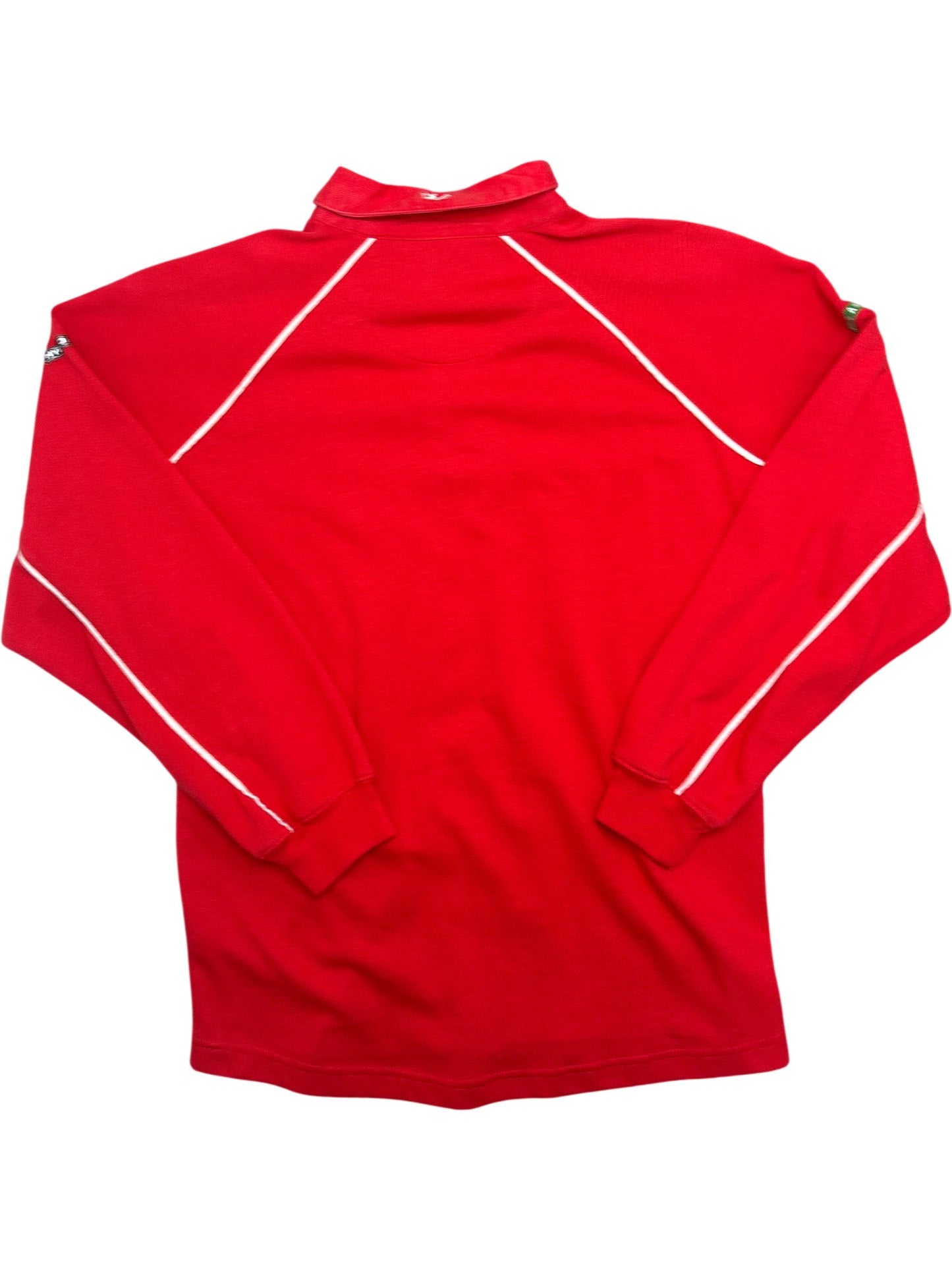 Vintage Red Reebok Rugby Shirt Wales WRU 90s (S)