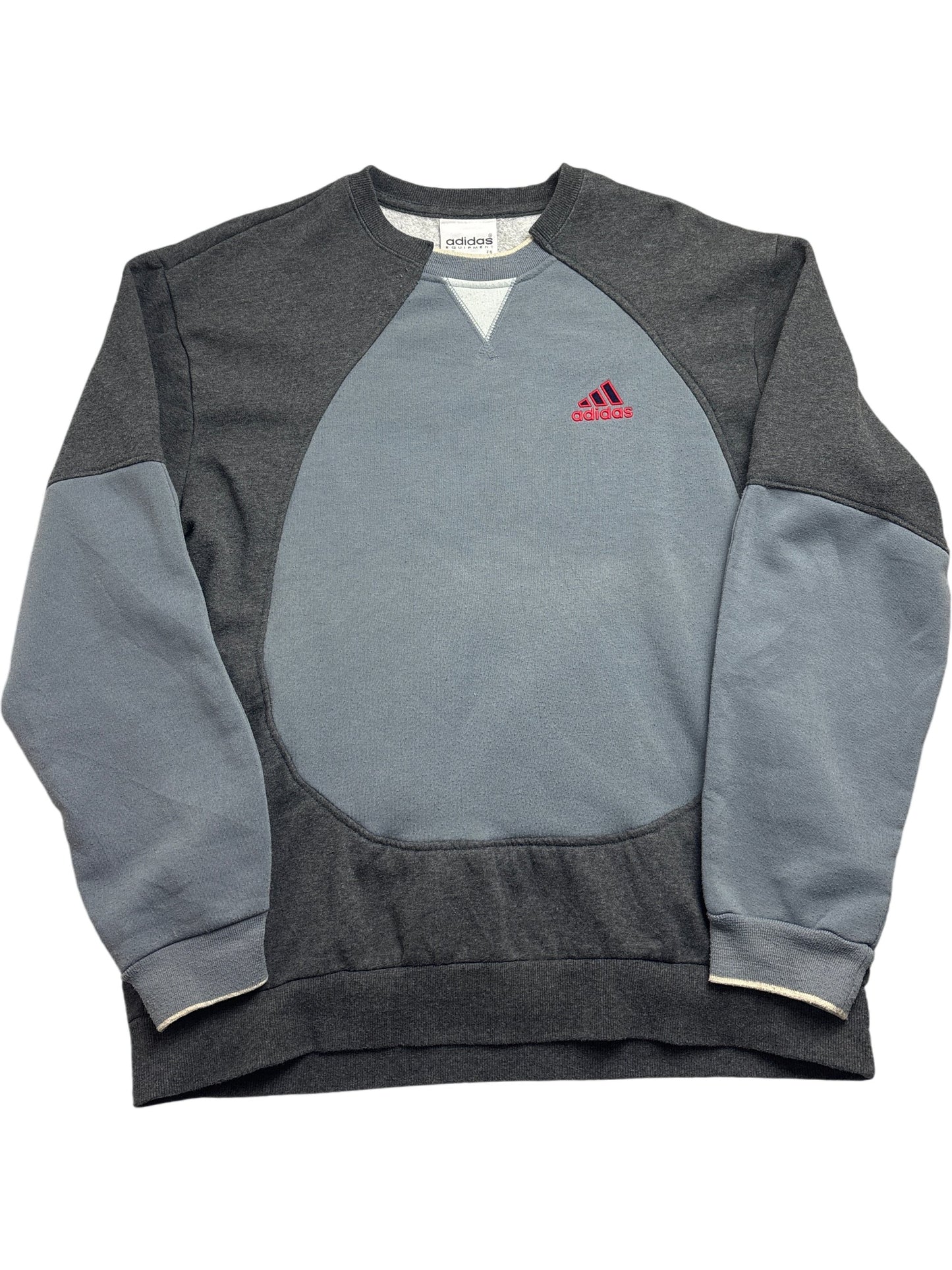 Vintage Grey Adidas Sweatshirt (XXL)