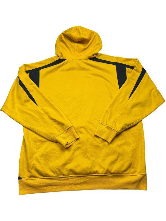 Vintage Yellow Nike Hoodie Iowa 00s (L)