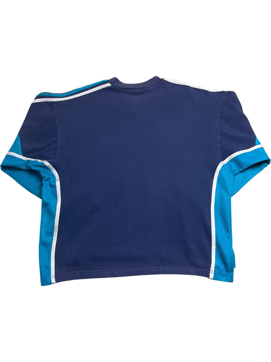 Vintage Blue Adidas Sweatshirt 90s (L)