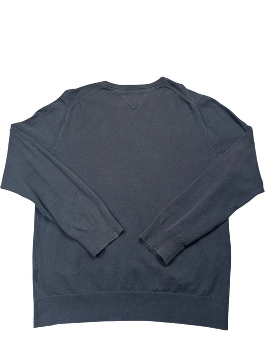 Vintage Black Tommy Hilfiger Sweater (L)