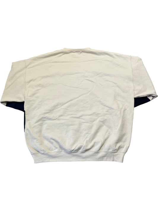 Vintage Cream Nike Crewneck Sweatshirt 90s (XXL)