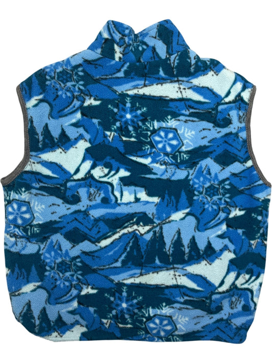 Vintage Blue Whack Vintage Fleece Vest 90s (L)