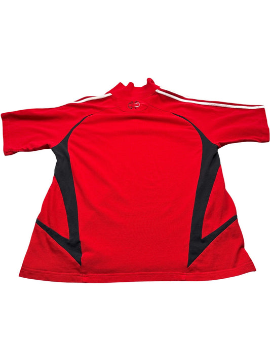 Vintage Red Adidas Liverpool FC Jersey 2000s (L)