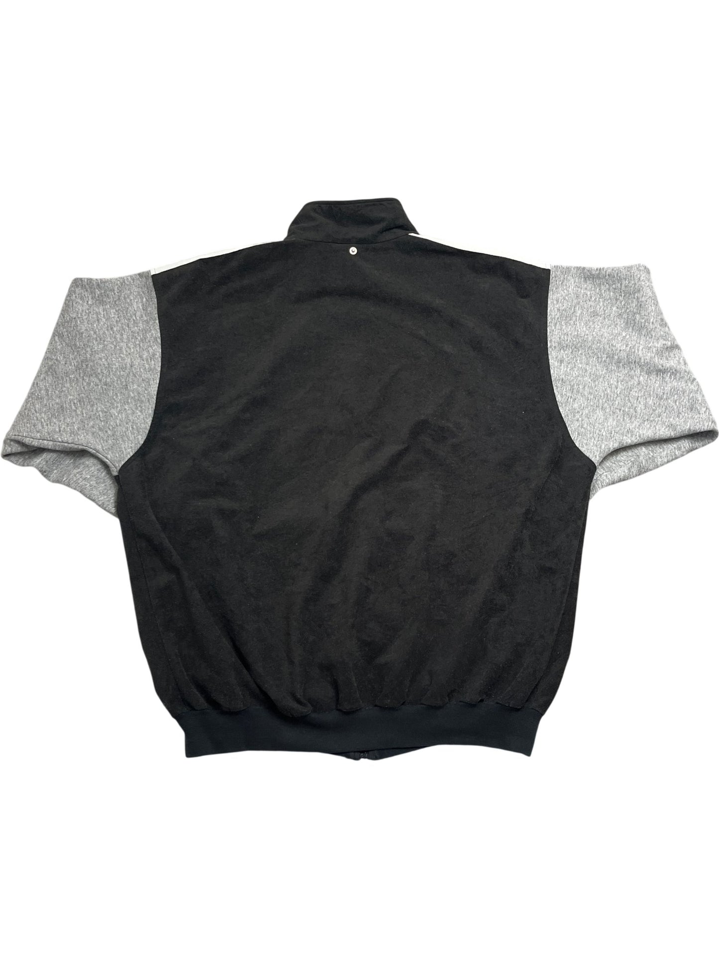 Vintage Black Adidas Track Jacket Y2K (L)