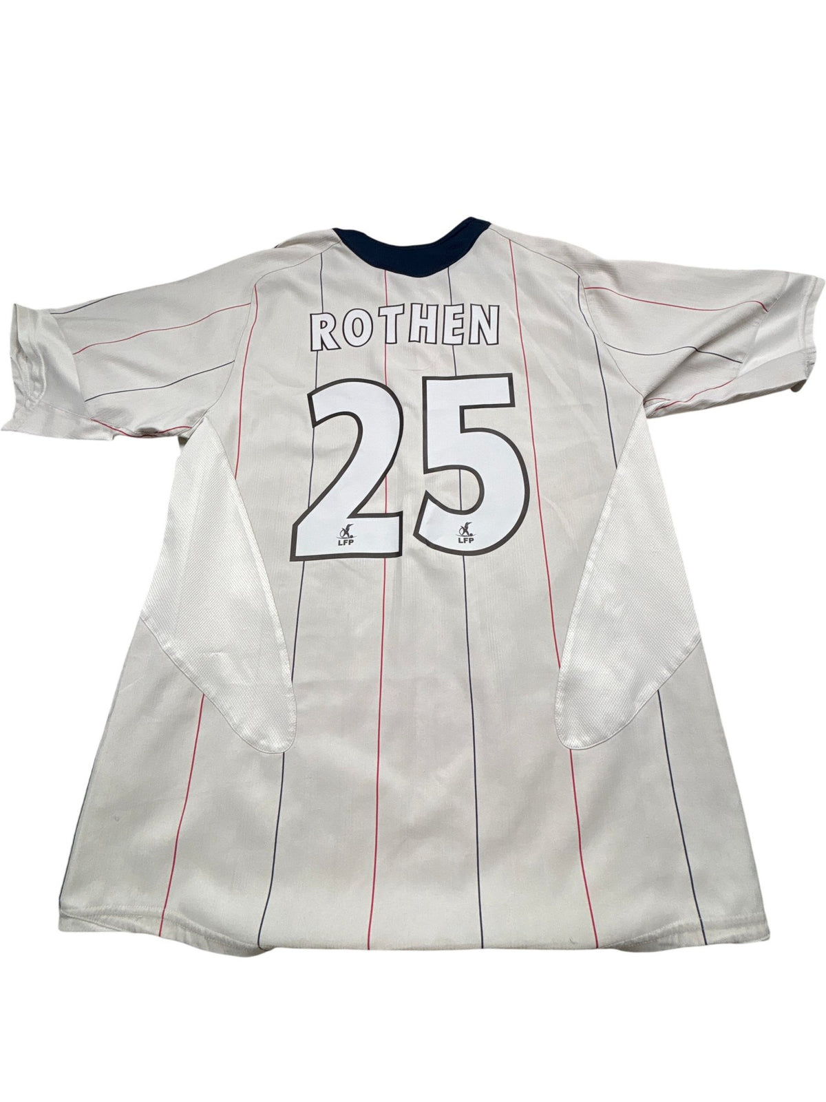 Vintage White Nike PSG Football Jersey Rothen 25 (M)