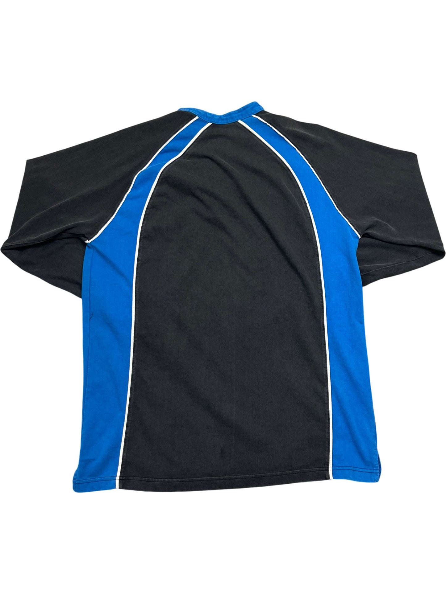 Vintage Black Blue Guinness Rugby Shirt (L)