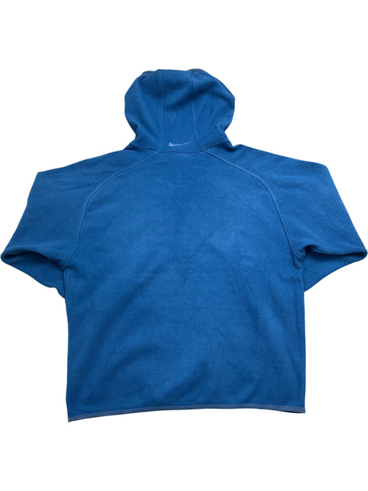 Vintage Blue Nike Hoodie Fleece Y2K (S)