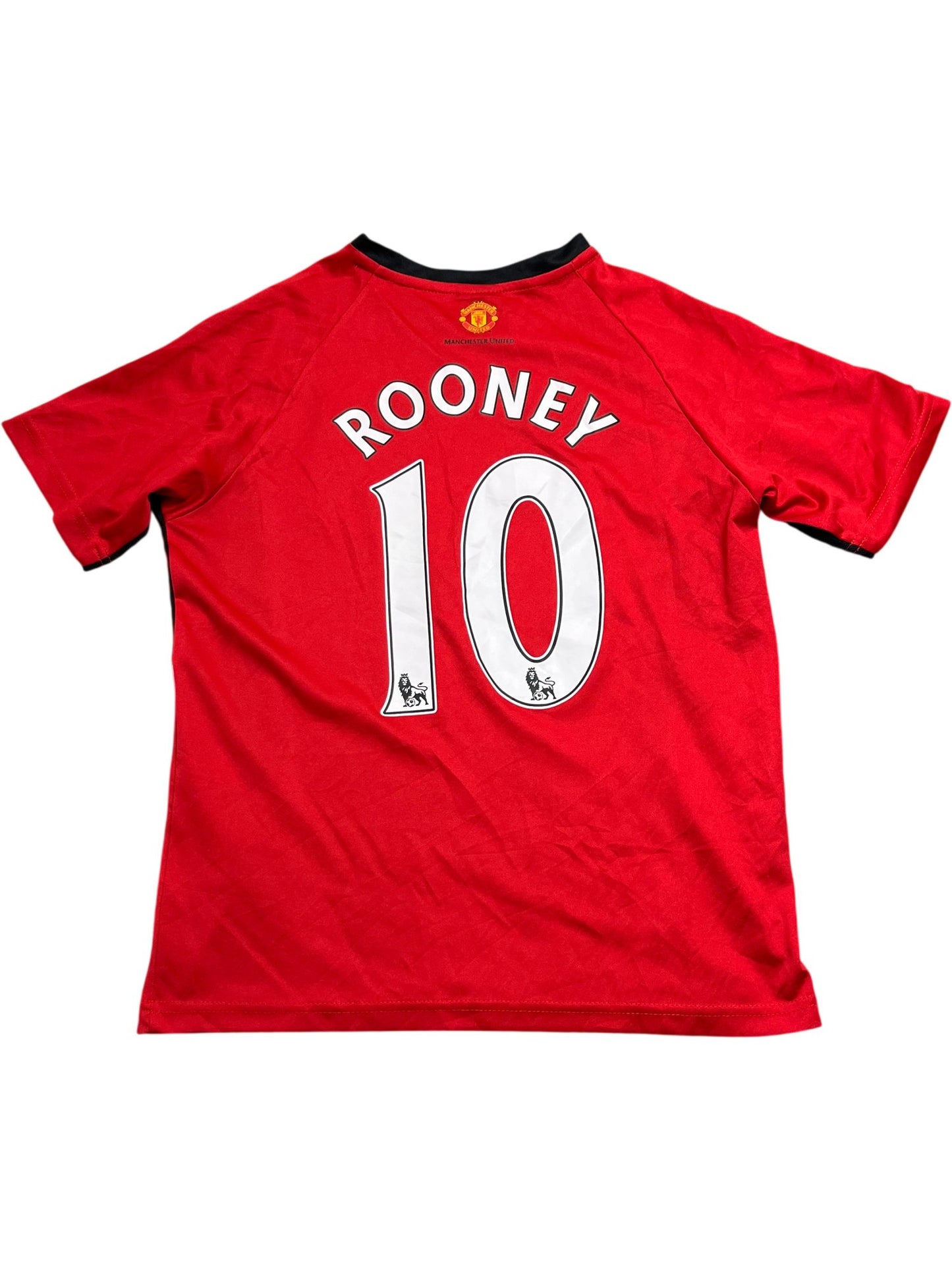 Vintage Red Whack Vintage Jersey Rooney 10 Manchester United Football (XS)