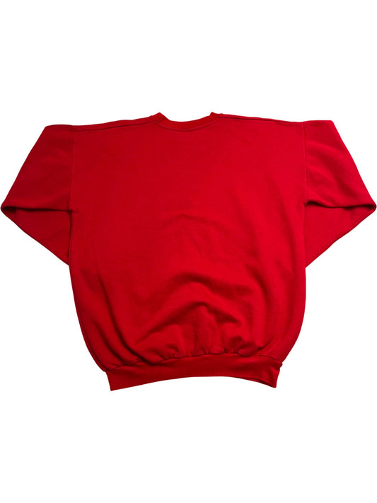 Vintage Red Sergio Tacchini Sweatshirt (L)