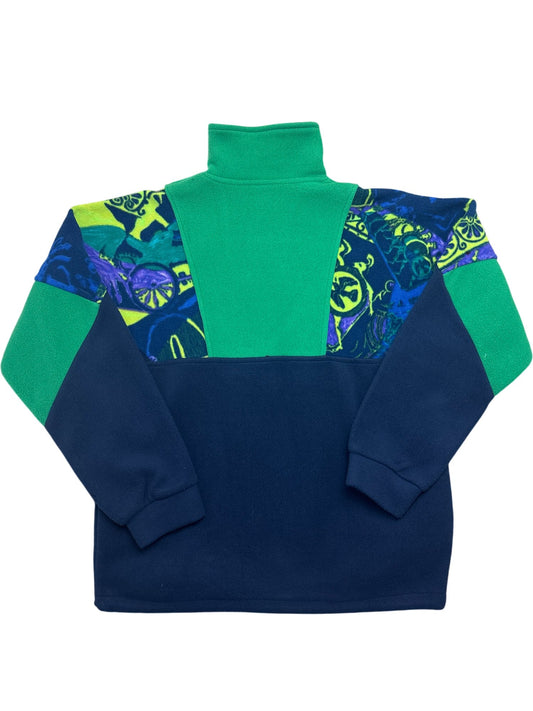 Vintage Multi Whack Vintage Fleece Retro Design (S)