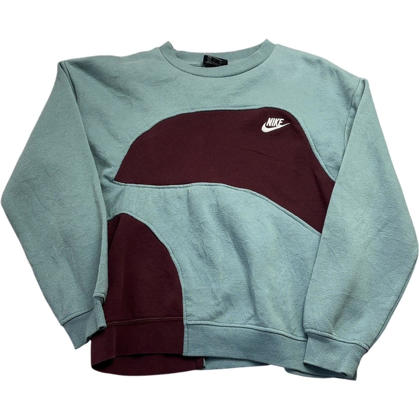 Vintage Teal & Brown Nike Sweatshirt (L)
