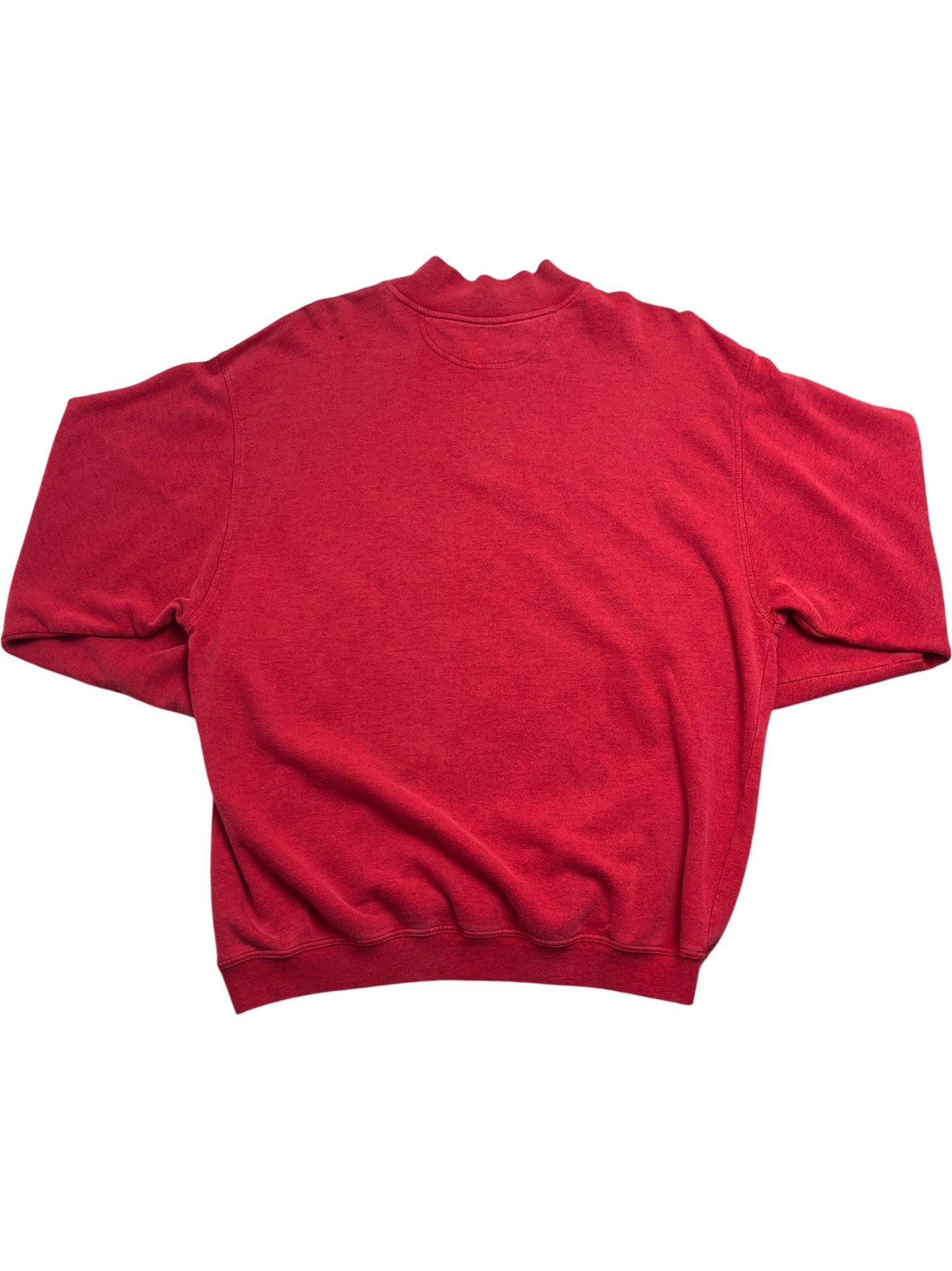 Vintage Red Adidas Sweatshirt 90s (XL)