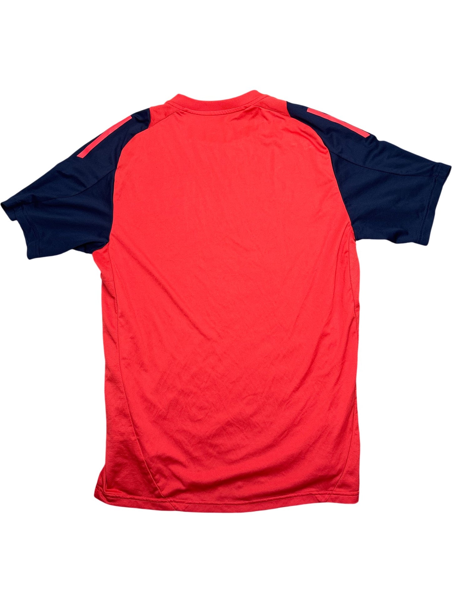 Vintage Red Adidas Manchester United Jersey (M)