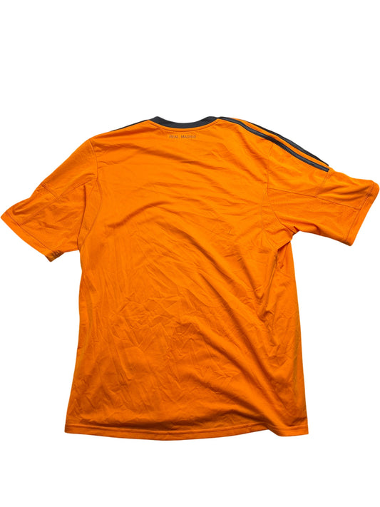 Vintage Orange Adidas Real Madrid Jersey 2013/2014 (XL)
