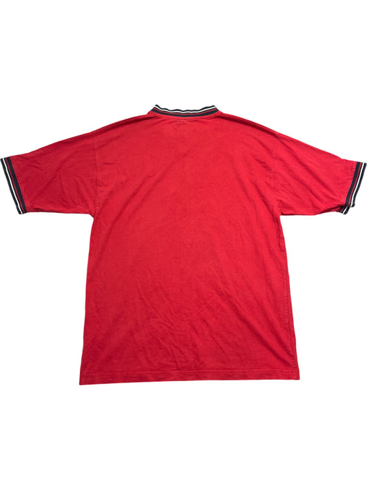 Vintage Red Fila T-Shirt 90s (M)