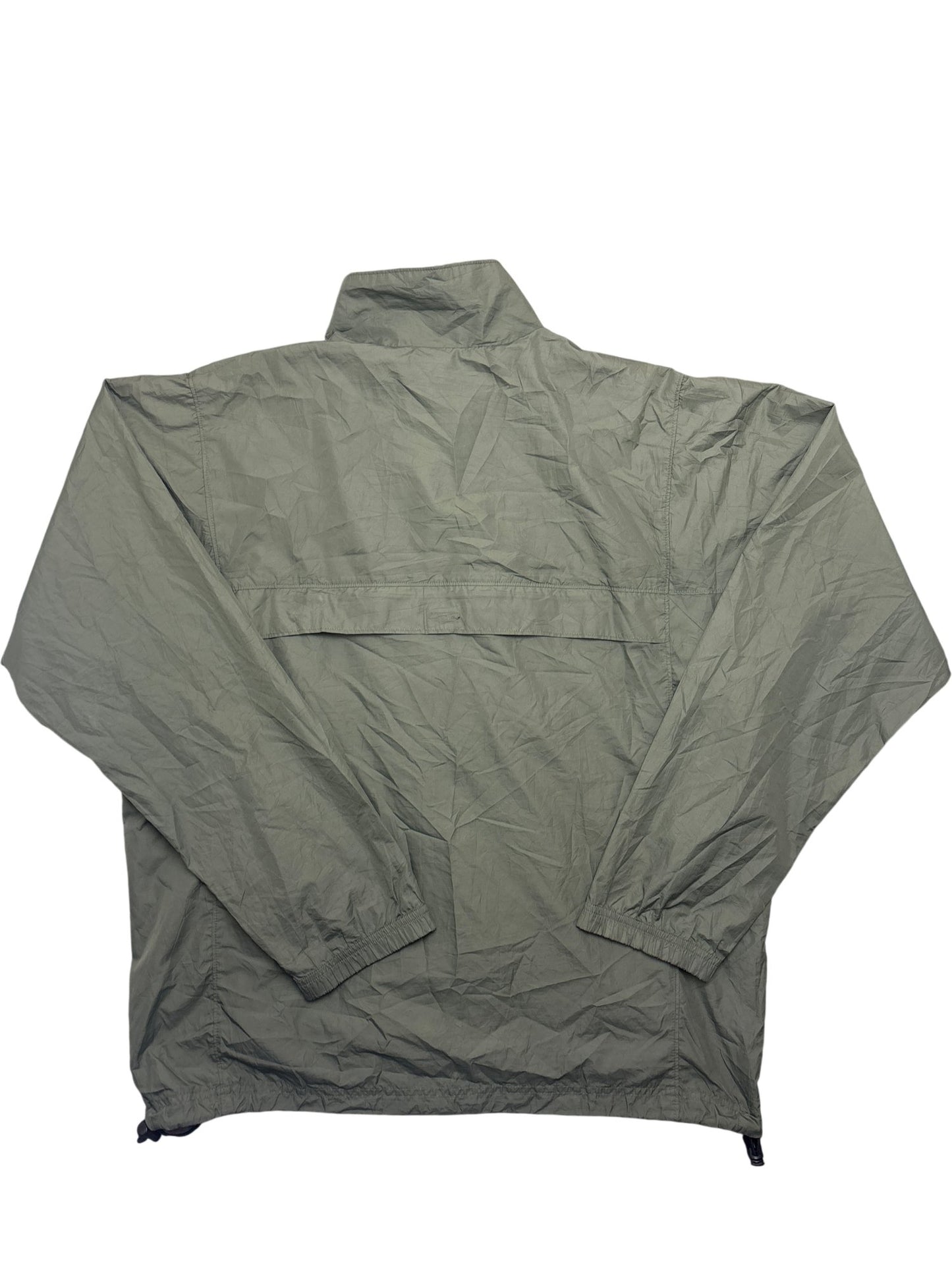 Vintage Khaki Adidas Windbreaker (L)