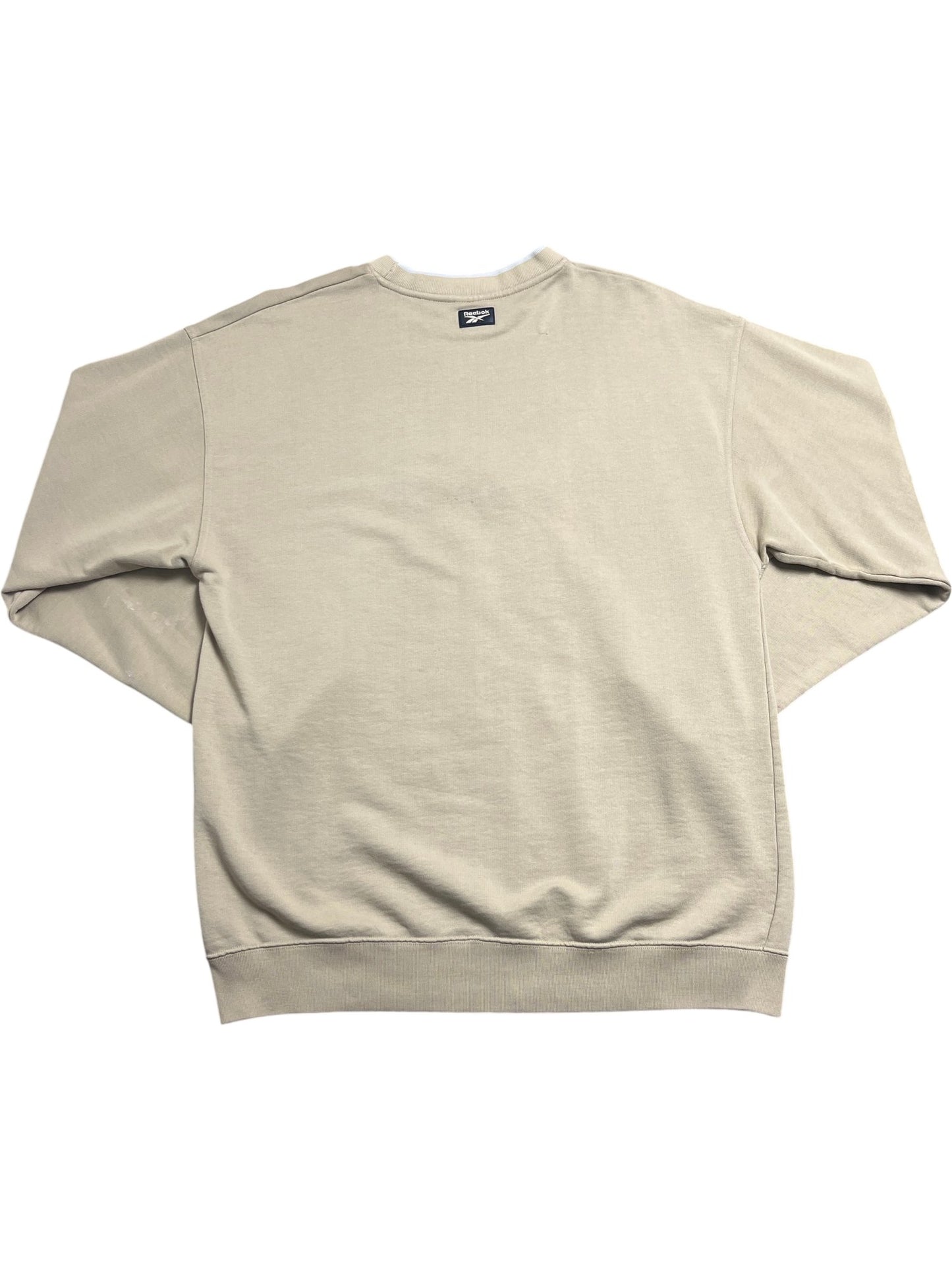 Vintage Beige Reebok Sweatshirt Athletic Dept (L)