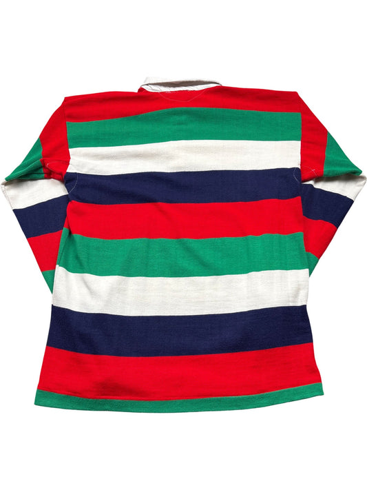 Vintage Striped England Rugby Shirt 90s (XL)