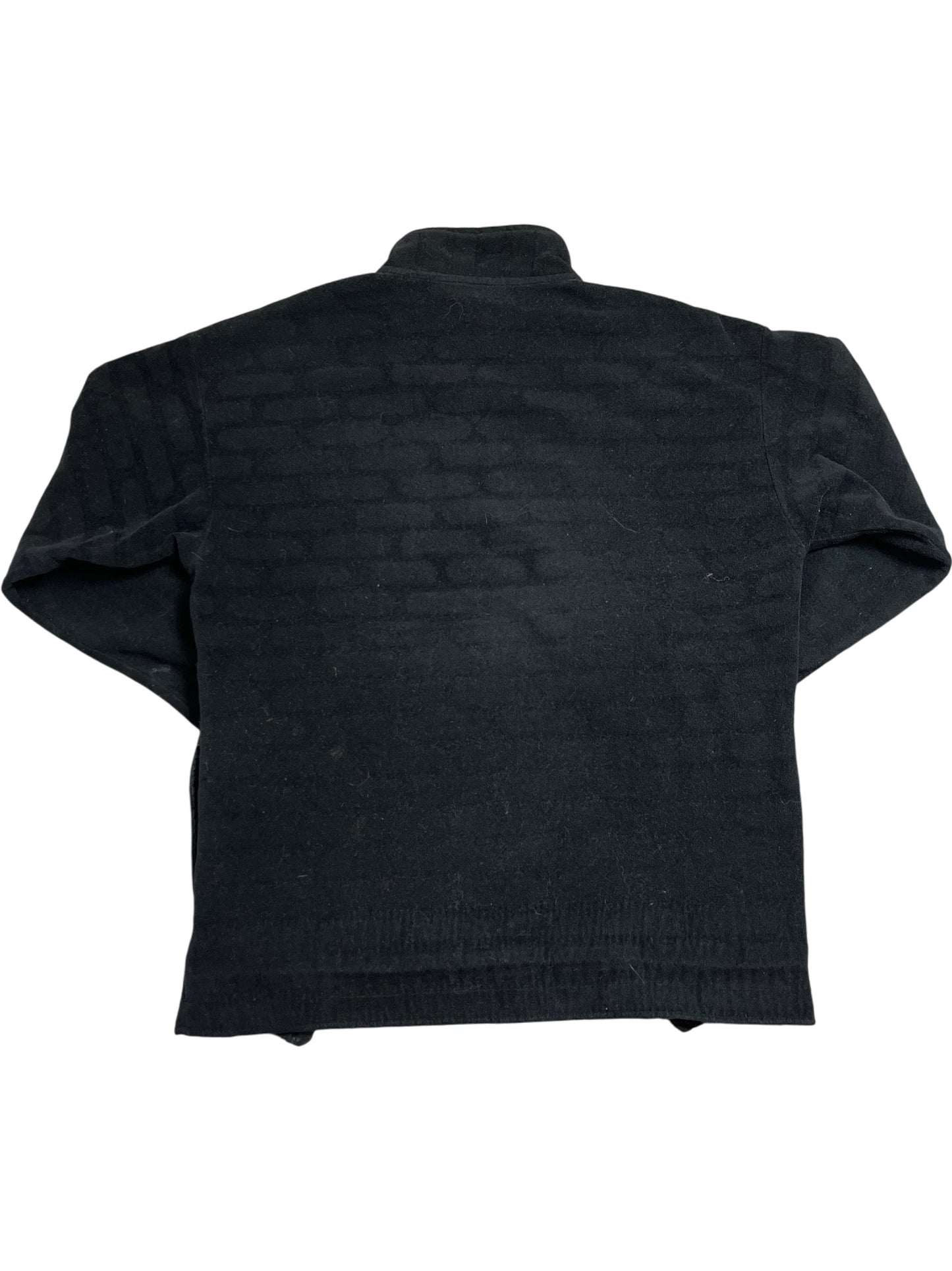 Vintage Black Fila Fleece Sweatshirt (L)