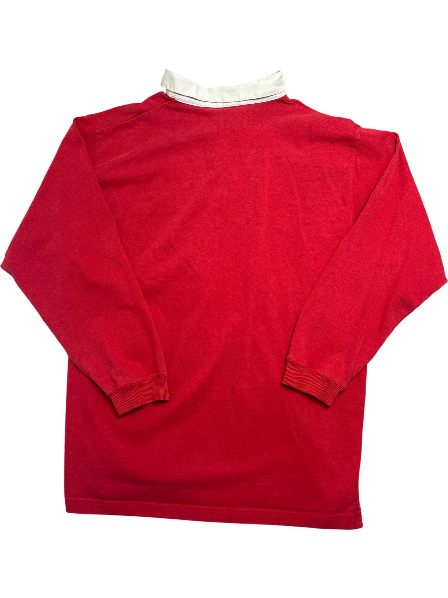 Vintage Red Wales Rugby Shirt (L)
