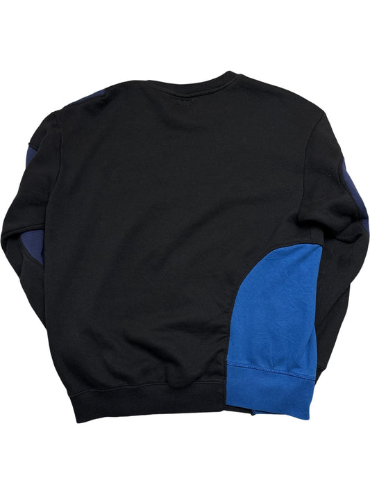 Vintage Black Nautica Crewneck Sweatshirt Rework (S)