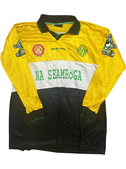 Vintage Yellow Nuri Jersey Na Seamroga 90s (XL)