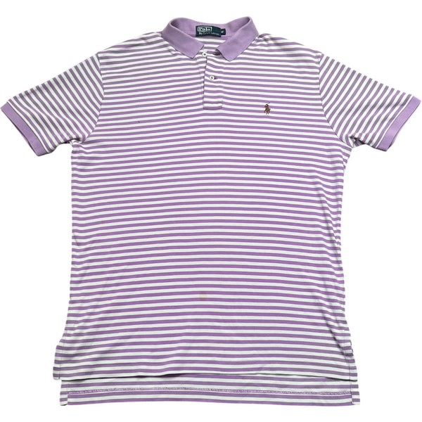 Vintage Purple Polo Ralph Lauren Polo Shirt (M)