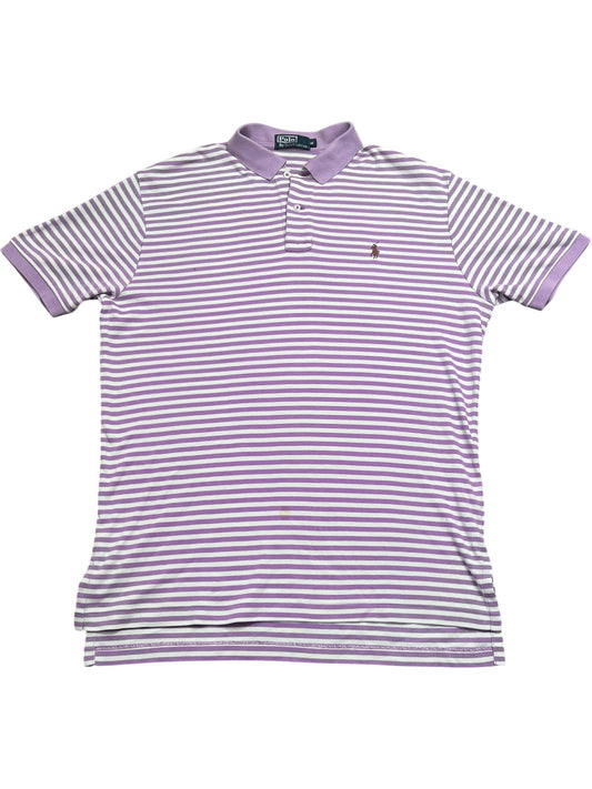 Vintage Purple Polo Ralph Lauren Polo Shirt (M)