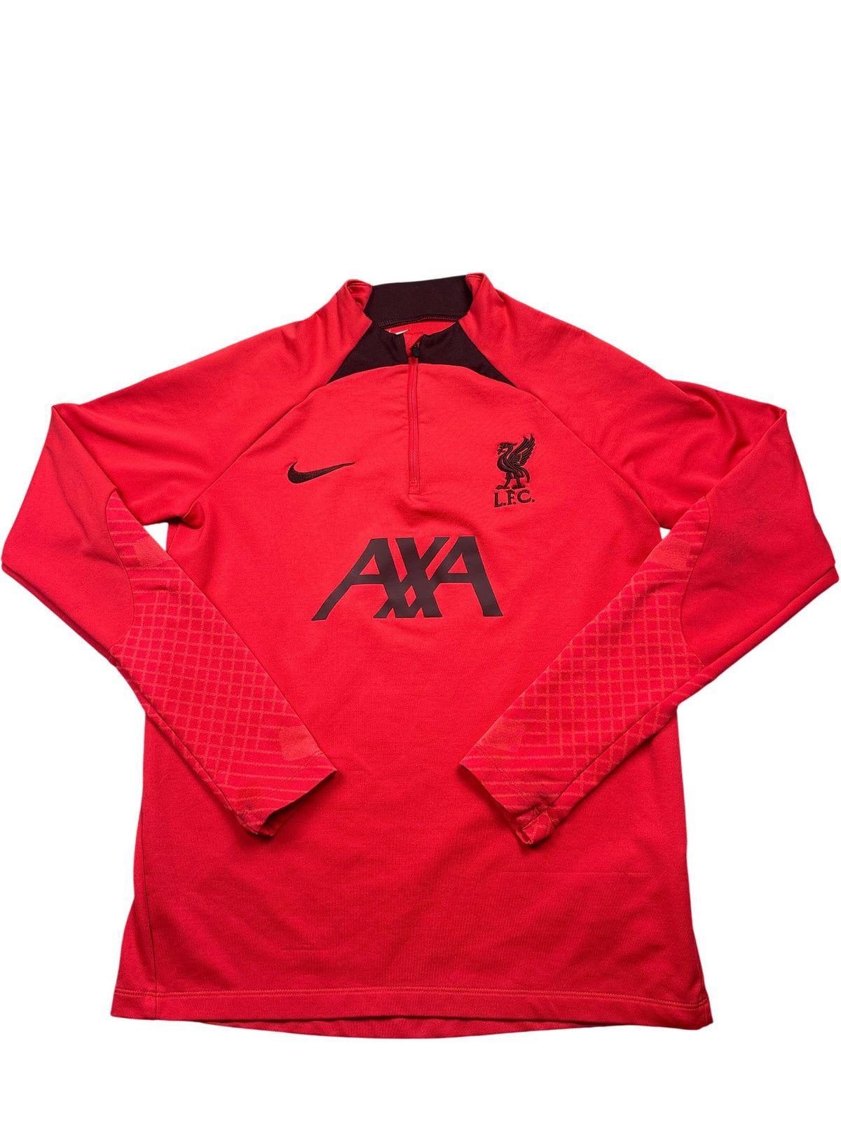Vintage Red Nike Training Top LFC (XL)