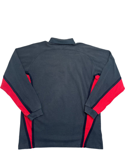 Vintage Navy Nike Rugby Shirt England Rose 2000s (L)