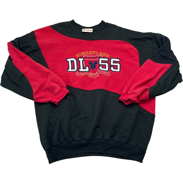 Vintage Black Disneyland Sweatshirt DL55 90s (XL)