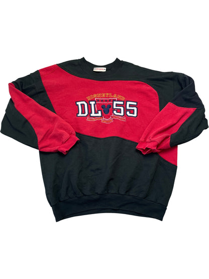 Vintage Black Disneyland Sweatshirt DL55 90s (XL)