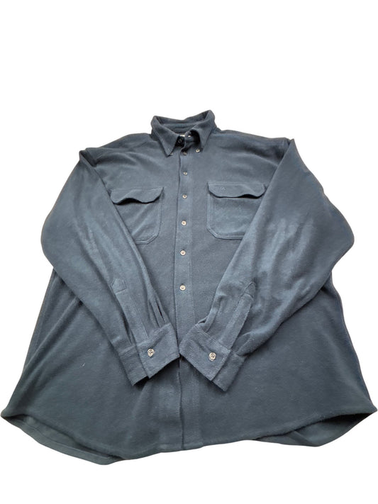 Vintage Navy Whack Vintage Flannel Shirt (XL)