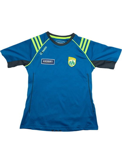Vintage Blue O'Neills Jersey Kerry GAA Kids 9-10 (XXS)