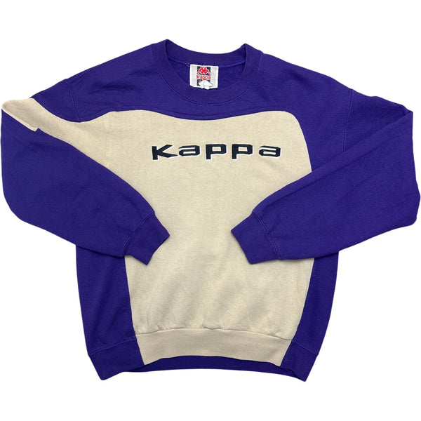 Vintage Purple Kappa Crewneck Sweatshirt 90s (L)